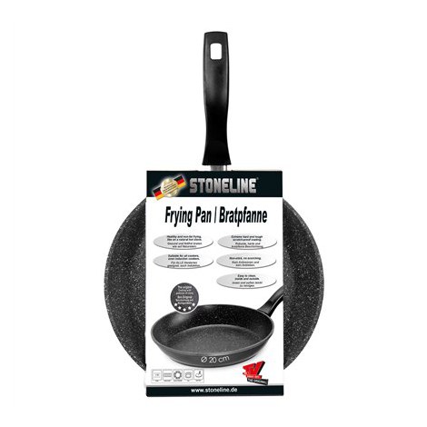 Stoneline | 6840 | Pan | Frying | Diameter 20 cm | Suitable for induction hob | Fixed handle | Anthracite - 4